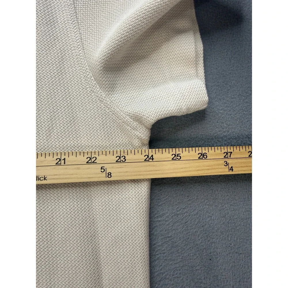 Banana Republic Summer Texture Transition Polo Shirt Regular XL Cream Cotton